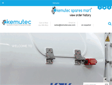 Tablet Screenshot of kemutecusa.com